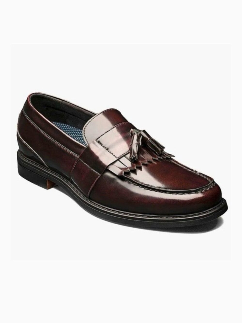 Nunn‎ Bush Leather Tassel Loafers Men’s Sz 9 Brown Slip-On Comfort Formal Shoes